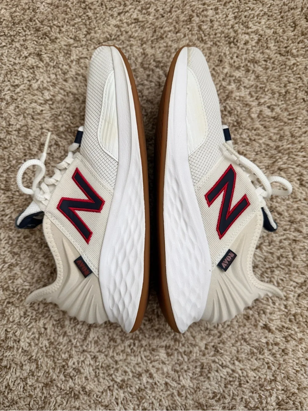 New Balance breathable white